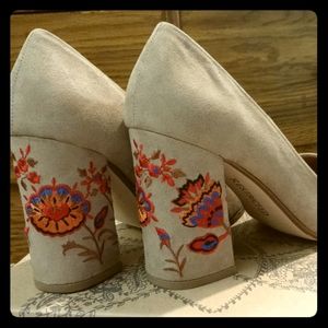 Embroidered Heels